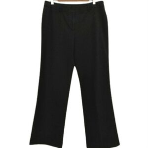 Peter Nygard Black Cotton Spandex Dress Slack Career Pants Professional Trousers